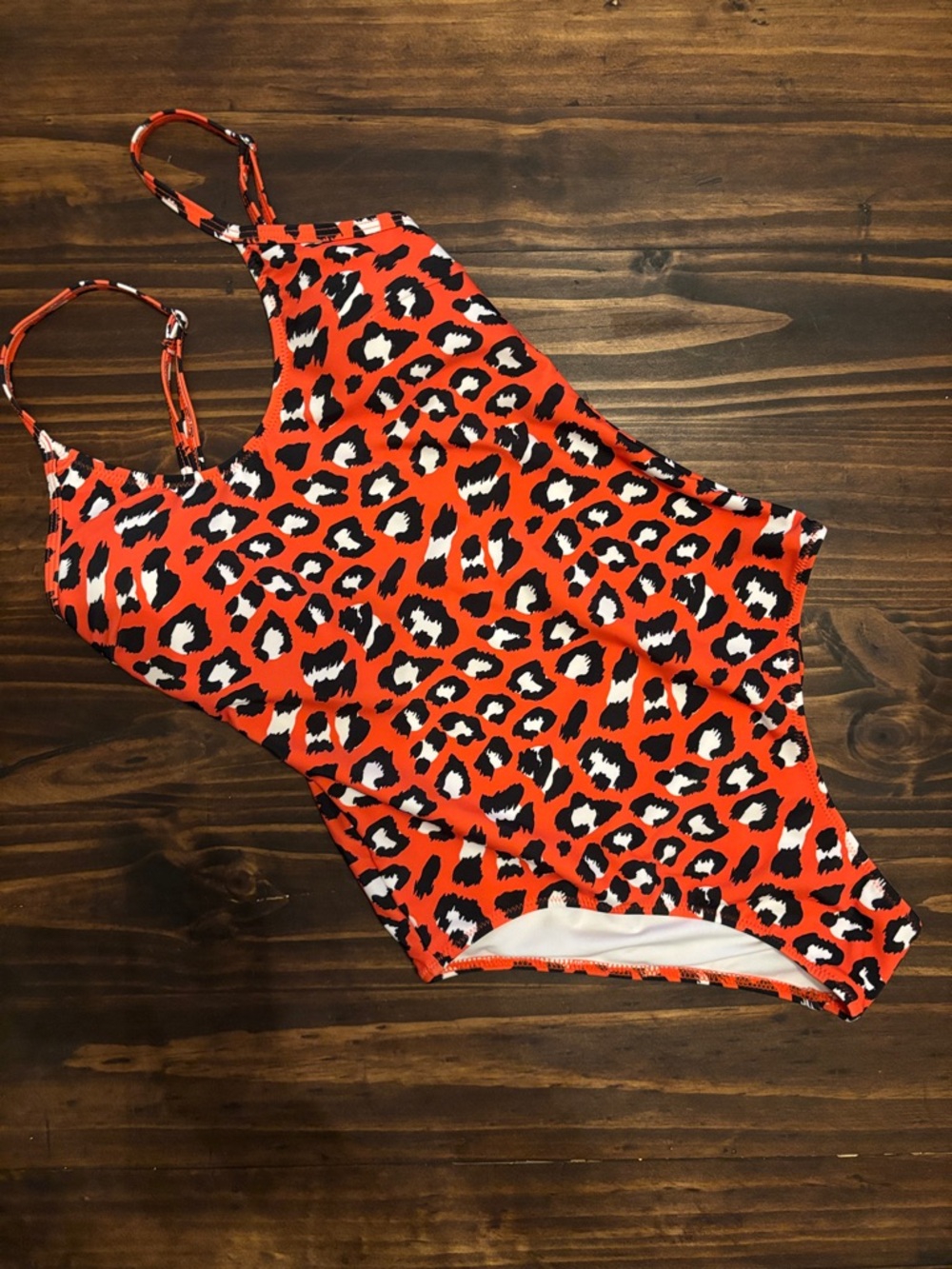 Cupshe one piece animal print xs new swimsuit